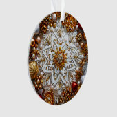 ornement de flocon de neige 3d (devant)