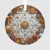 ornement de flocon de neige 3d (dos)