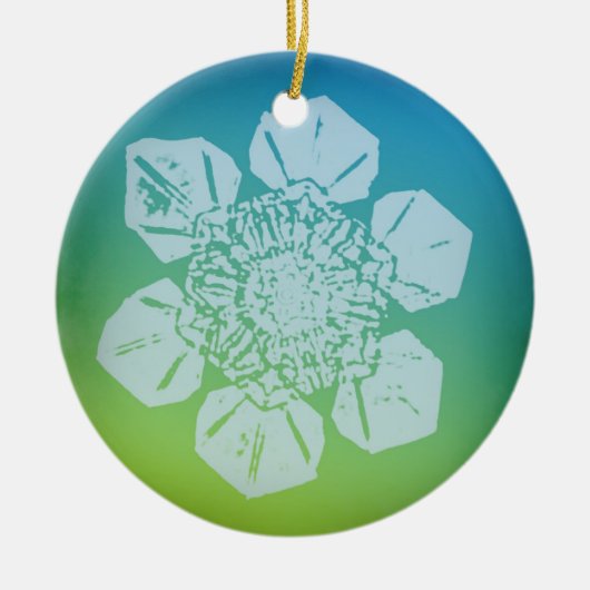 Ornement de flocon de neige 5 (Devant)