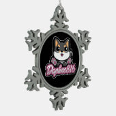 Ornement de flocon de neige de Daphne 816 (Gauche)