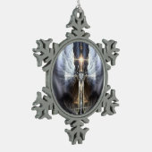 Ornement de flocon de neige de l'aile paradisiaque (Gauche)