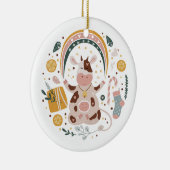 Ornement de flocon de neige délicat (Droite)