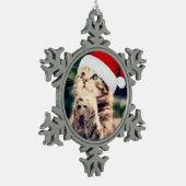 Ornement de flocon de neige d'étain (Gauche)