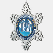 Ornement de flocon de neige d'IPSA (Vue impression)