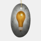 Ornement de flottement d'ampoule d'or (Droite)