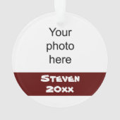 Ornement de football professionnel et professionne (dos)