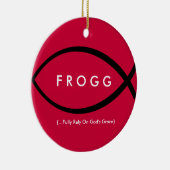 Ornement de FROGG (comptez entièrement sur la (Droite)