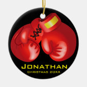 Ornement de gants de boxe (Devant)