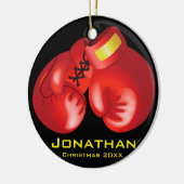 Ornement de gants de boxe (Gauche)