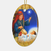 Ornement de garçon de batteur (Gauche)