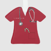 Ornement de garde de infirmière (dos)