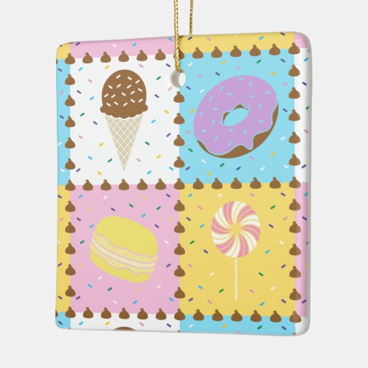 Ornement de gâteaux doux (Gauche)