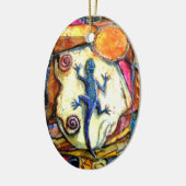 Ornement de Gecko de PMACarlson (Gauche)