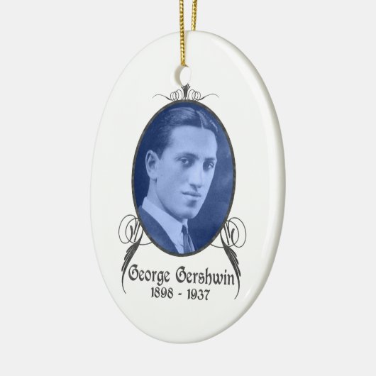 Ornement de George Gershwin (Gauche)