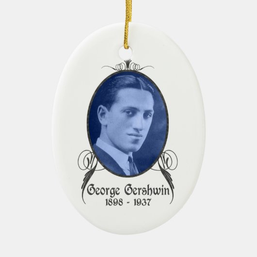 Ornement de George Gershwin (Devant)