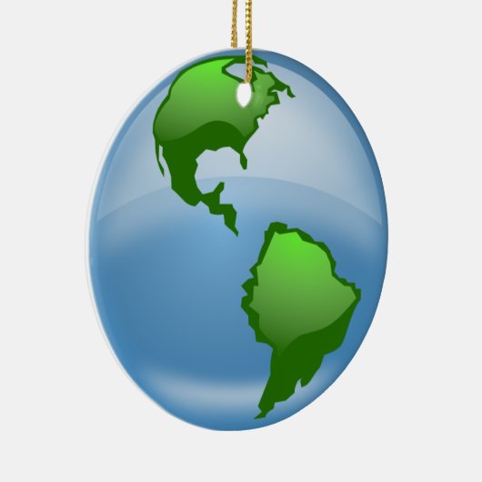 ornement de globe du monde (Droite)