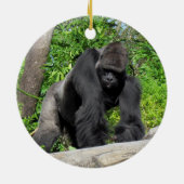 Ornement de Gorille de Silverback (Dos)