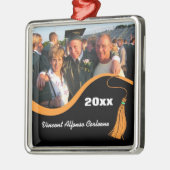 Ornement de graduation de la moule orange personna (Gauche)