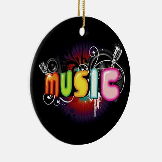 Ornement de graffiti de musique (Droite)