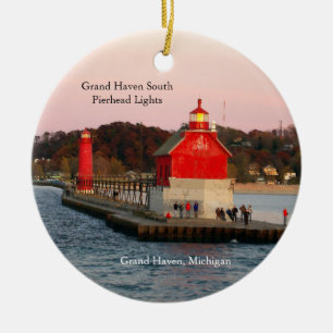 Ornement de Grand Haven South Pierhead Lights
