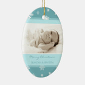 Ornement de grands-parents de Joyeux Noël de photo (Droite)