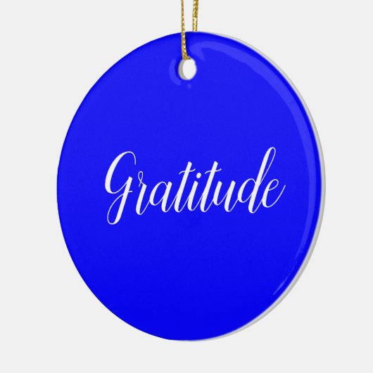 Ornement de gratitude (Gauche)