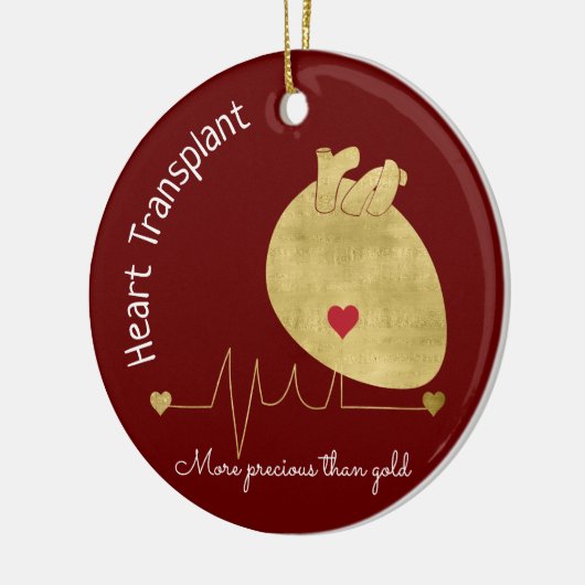Ornement de greffe cardiaque (Gauche)