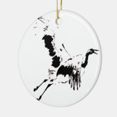 Ornement de grue volante (Gauche)