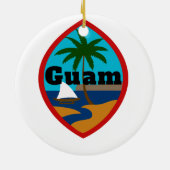 Ornement de Guam Seal 2024 (Dos)
