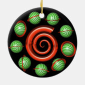 Ornement de guirlande de Noël (Dos)