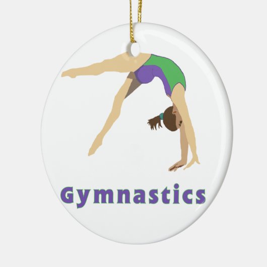 Ornement de gymnaste (Gauche)