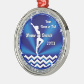 Ornement de gymnaste d'arbre de Noël personnalisé (Gauche)