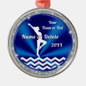 Ornement de gymnaste d'arbre de Noël personnalisé (Devant)