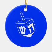 Ornement de Hanoukka Dreidel (Devant)