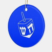 Ornement de Hanoukka Dreidel (Gauche)