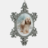 Ornement de Havanese (Gauche)