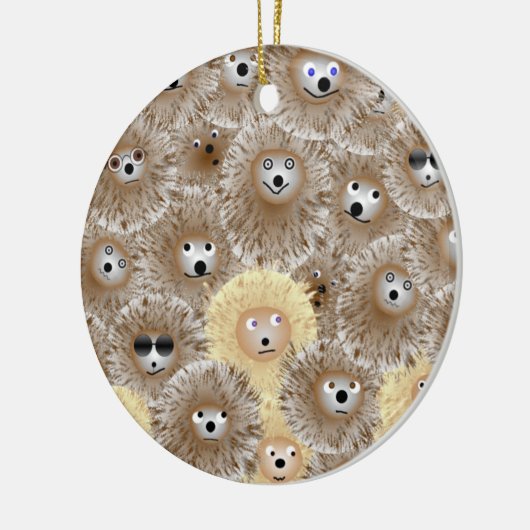 Ornement de hérisson (Gauche)