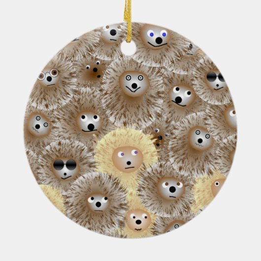 Ornement de hérisson (Dos)