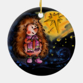 Ornement de hérisson d'hiver (Dos)