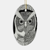 Ornement de hibou d'arbre (Droite)