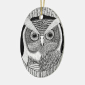 Ornement de hibou d'arbre (Gauche)