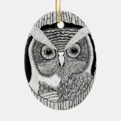 Ornement de hibou d'arbre (Dos)