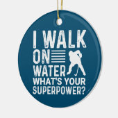 Ornement de hockey (Gauche)