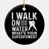 Ornement de hockey (Dos)