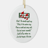 Ornement de Hymn "Hark the Herald Angels Sing" (Droite)