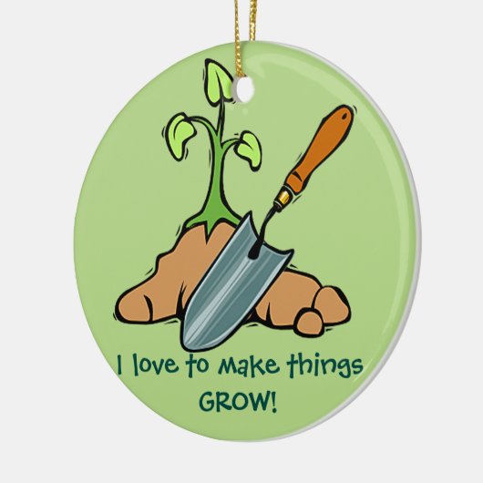 Ornement de jardinage (Gauche)