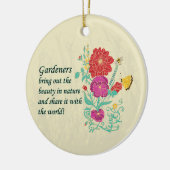 Ornement de jardinier (Gauche)