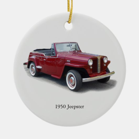 Ornement de Jeepster 1950 (Devant)