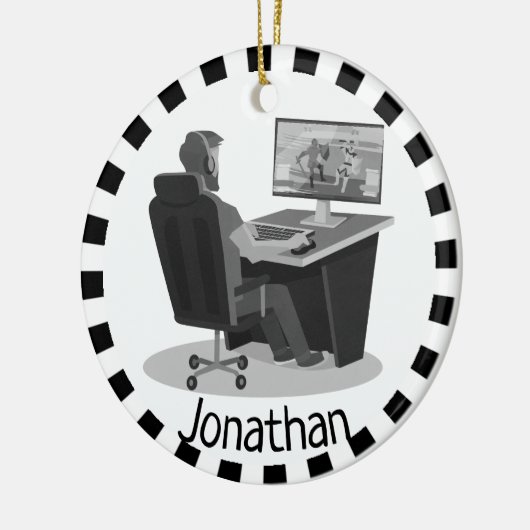 Ornement de jeu vidéo (Gauche)