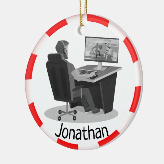 Ornement de jeu vidéo (Gauche)